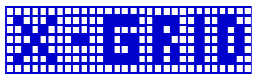 X-Grid шрифт